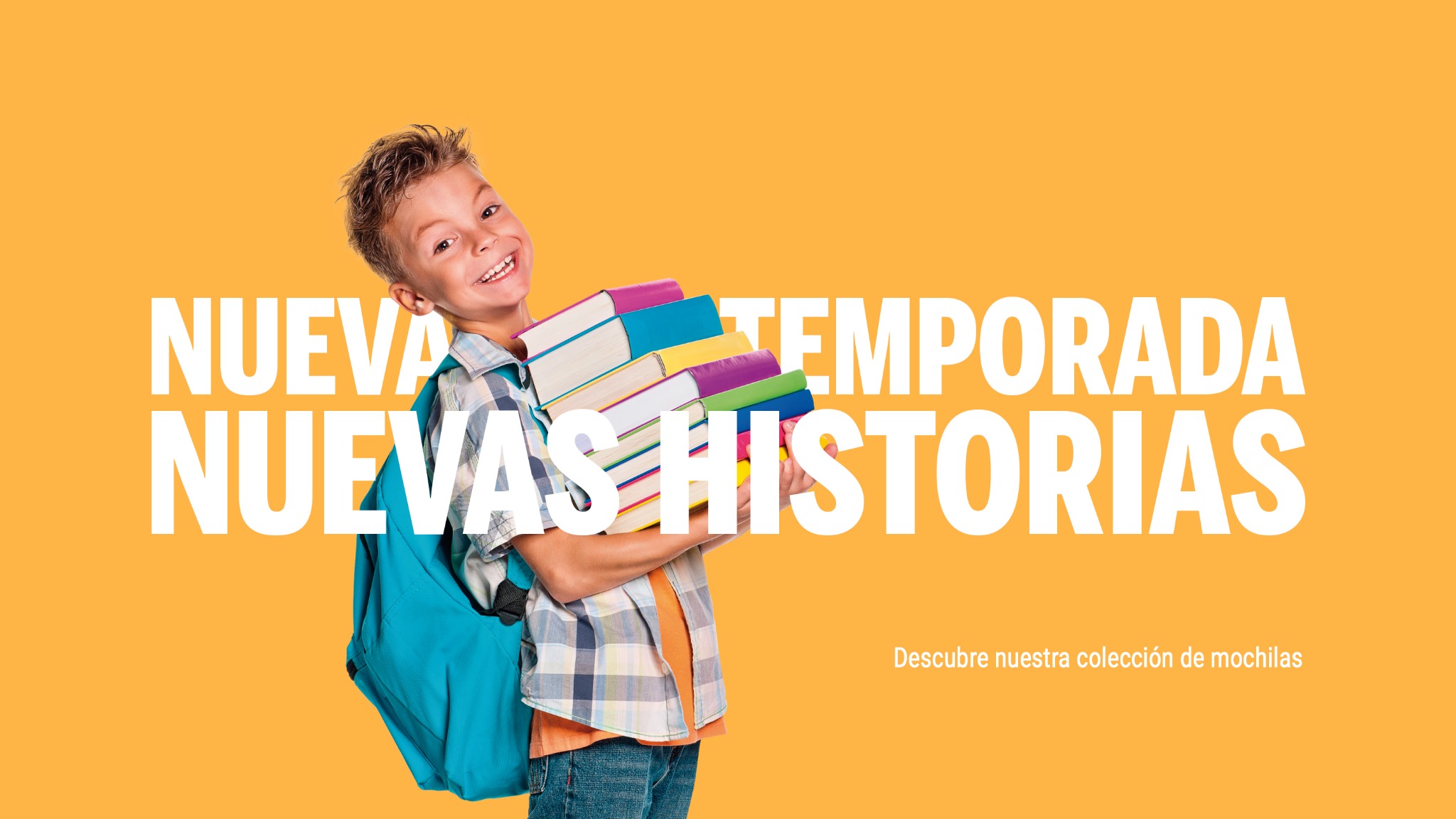 Nueva temporada, nuevas historias. Descubre nuestra colección de mochilas.