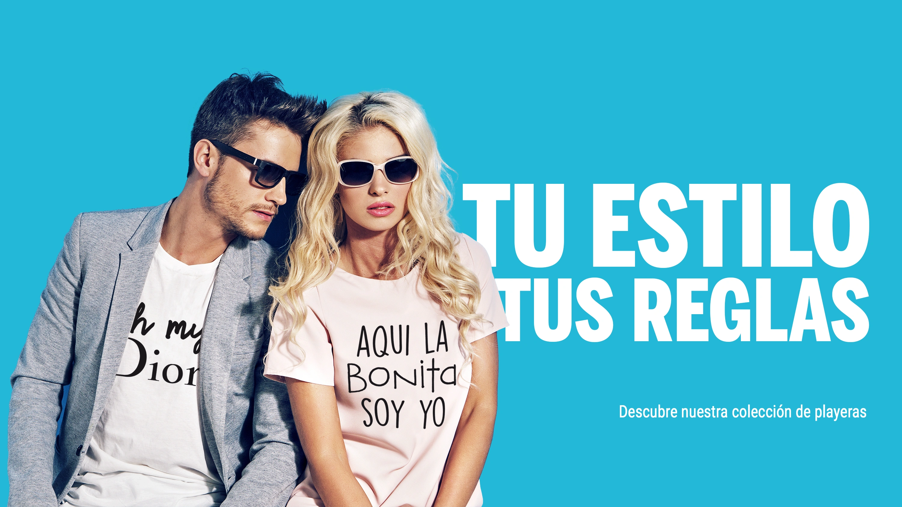 Tu estilo, tus reglas. Descubre nuestra colección de playeras.